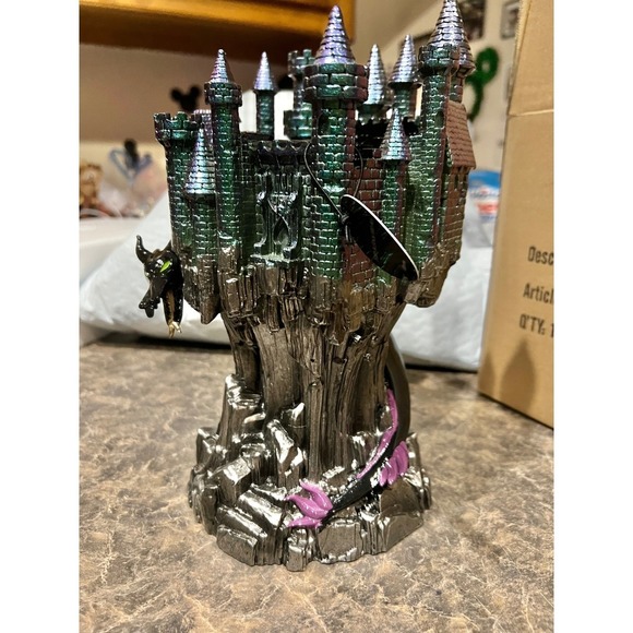 Disney Maleficent Dragon Castle Candle Holder Holder Stand Bath and Body Works - Picture 4 of 9
